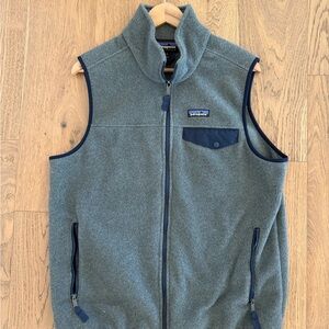 Men's Gray Fleece Vest Patagonia